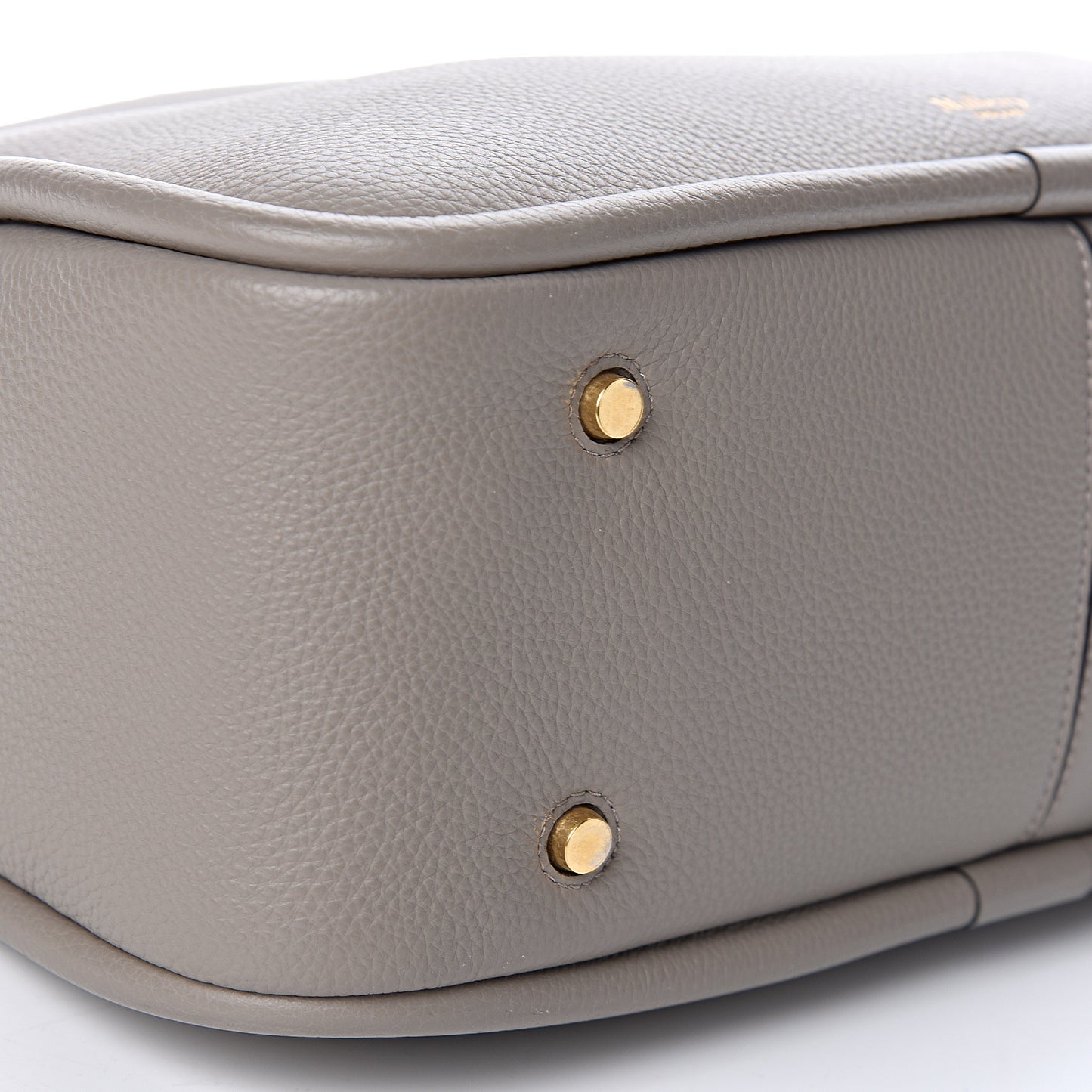 Small Classic Grain Calfskin Leighton Grey