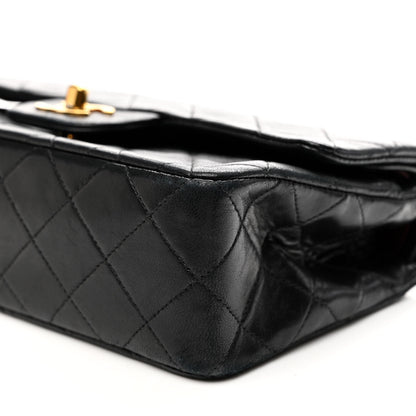 Chanel Lambskin Quilted Small Double Flap Black 11 of 13
