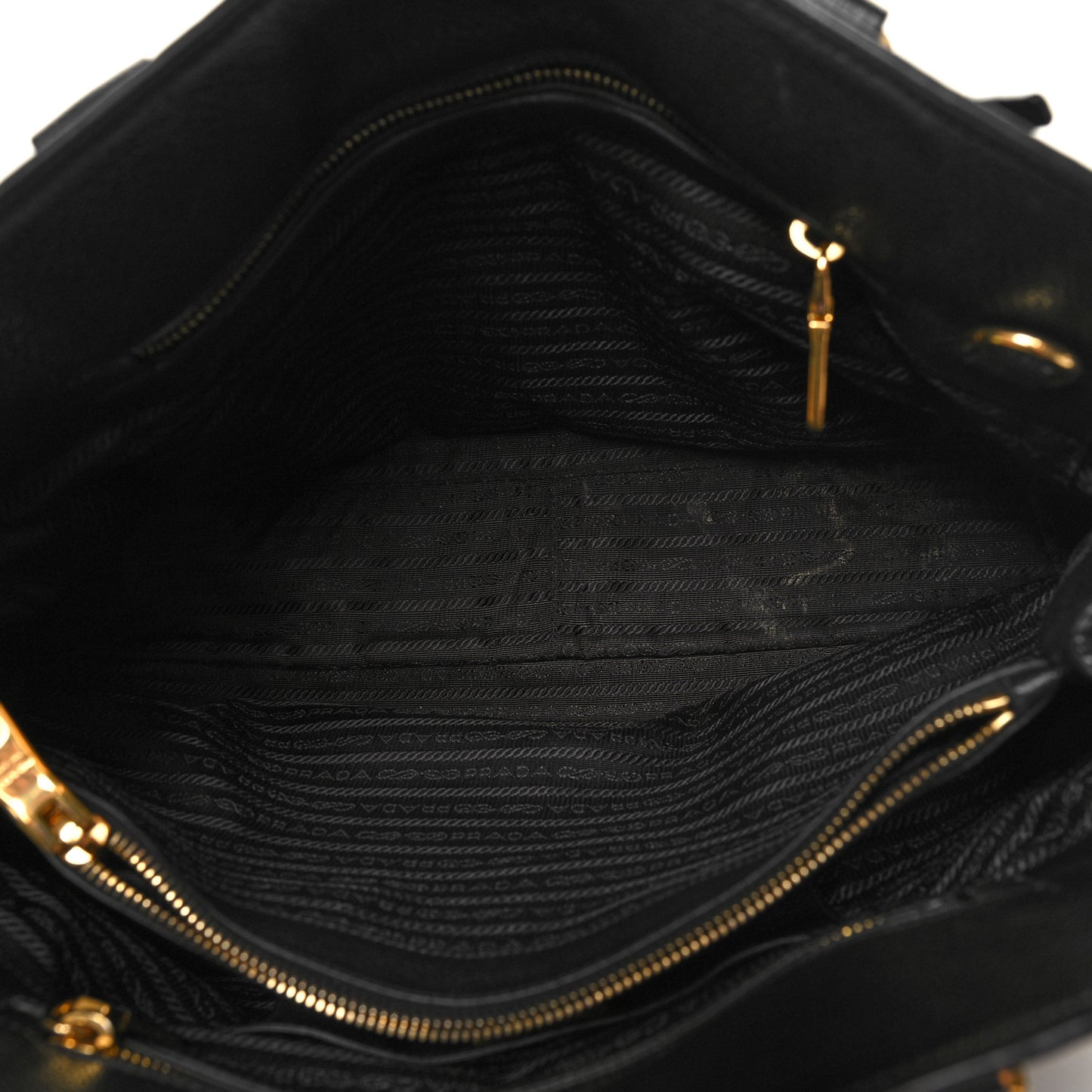 Vitello Daino Tote Black