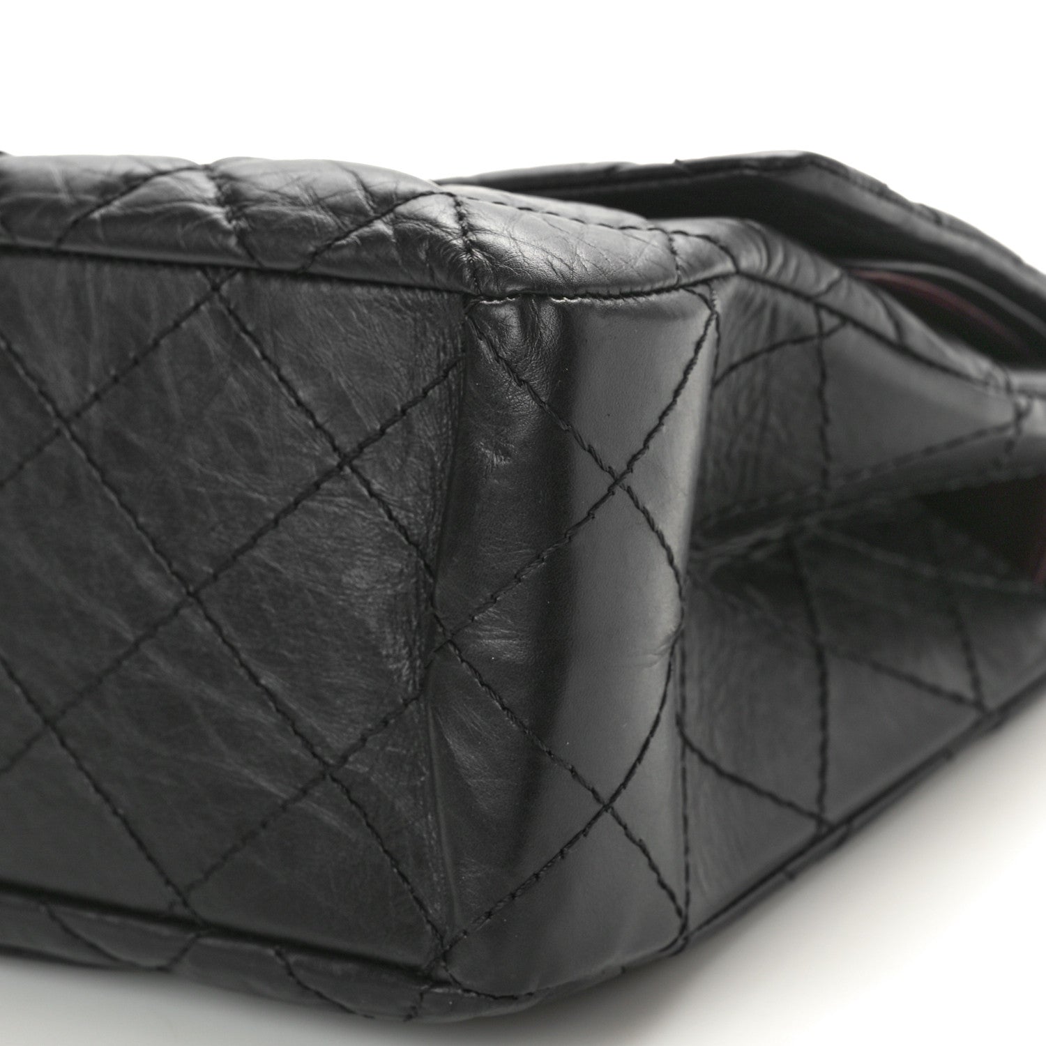 Chanel Aged Calfskin Quilted 2.55 Reissue 227 Flap Black 10 of 11