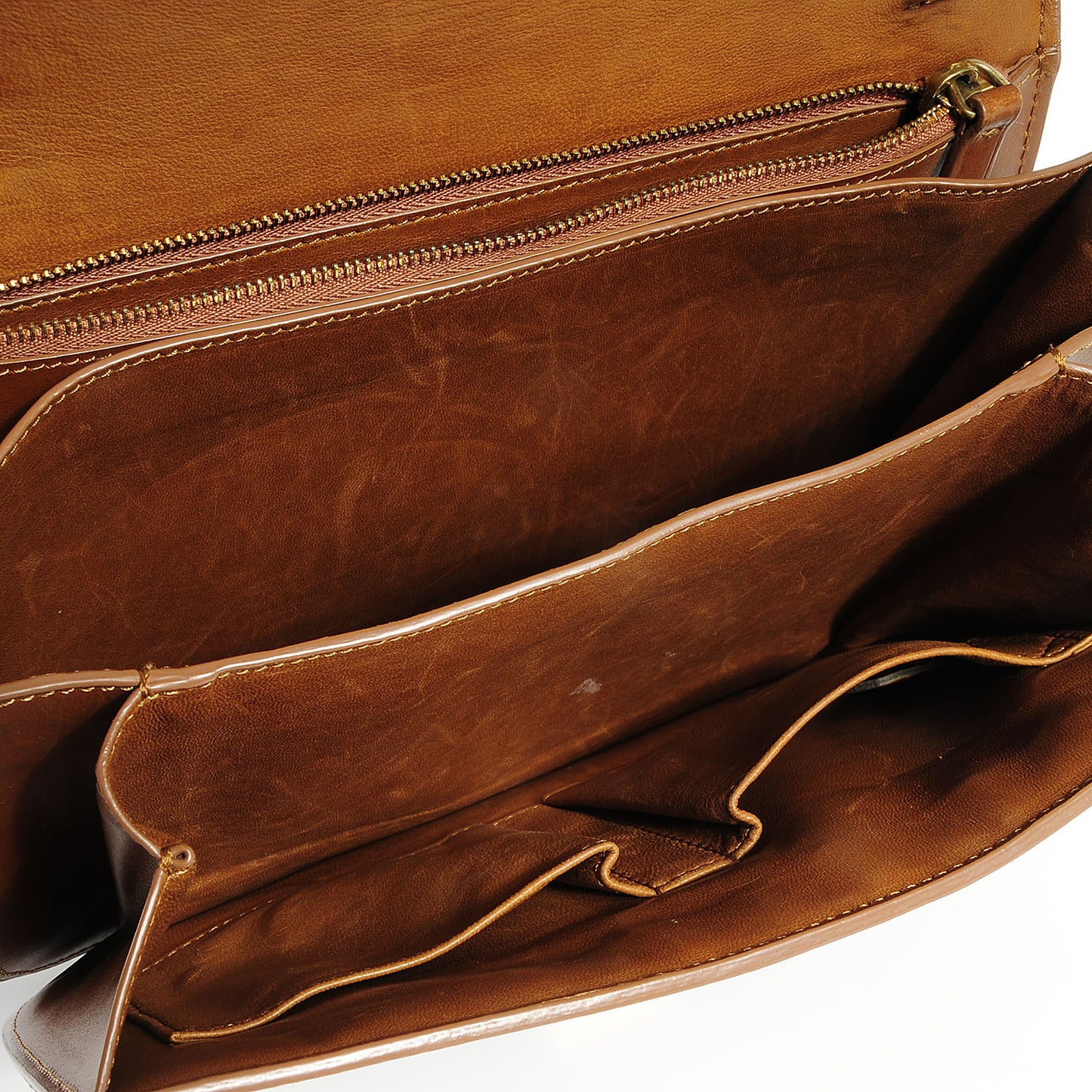 Smooth Calfskin Medium Classic Box Flap Bag Camel