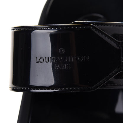 Louis Vuitton Monogram Sunbath Flat Mule Sandals 41 Black 7 of 9