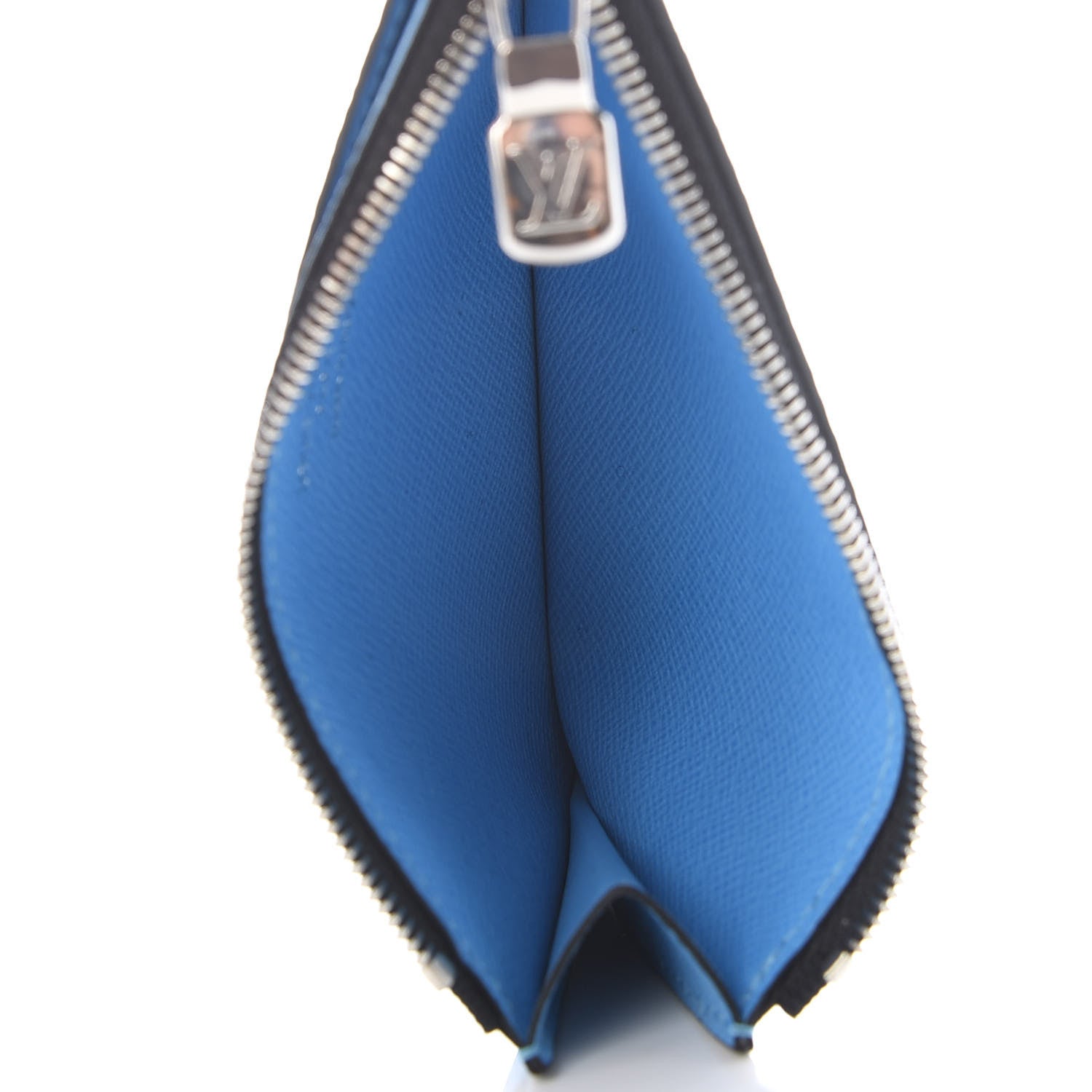 Louis Vuitton Taigarama Coin Card Holder Blue Lagoon 5 of 6
