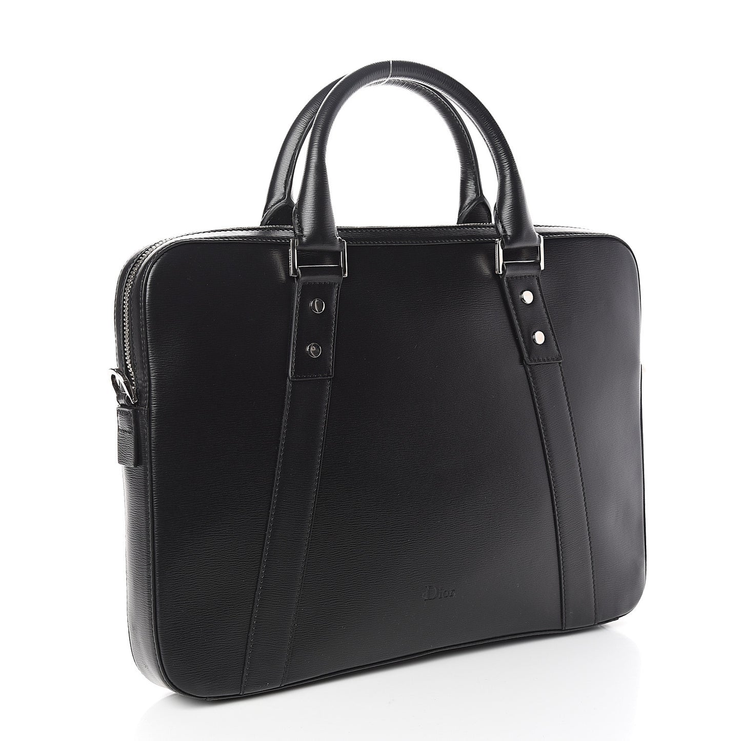 Calfskin Briefcase Black
