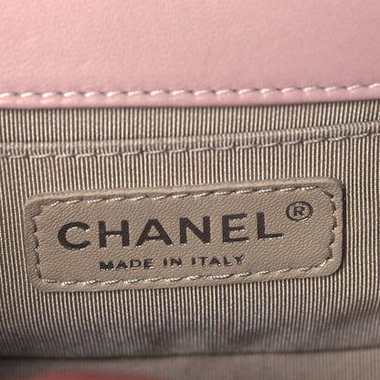 Chanel Lambskin Quilted Small Boy Flap Light Pink 5 of 8