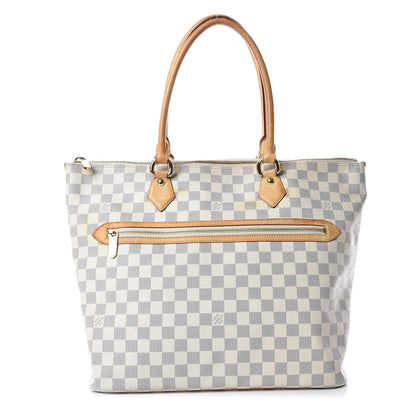 Louis Vuitton Damier Azur Saleya GM 1 of 29