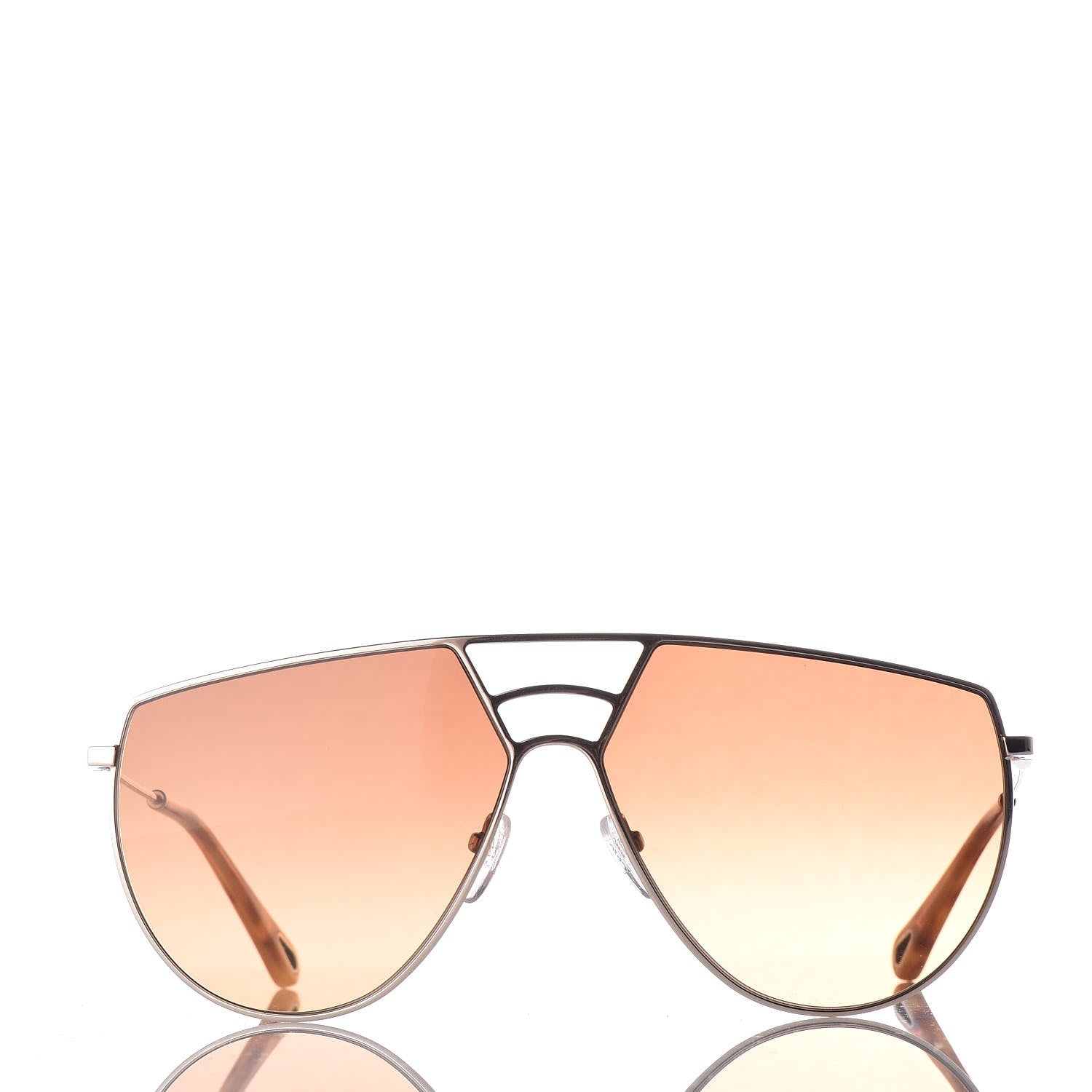 Chloe Aviator Sunglasses CE139S Gold Tortoise 2 of 7