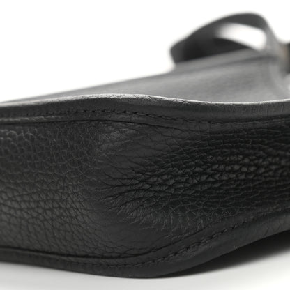 Hermes Taurillon Clemence Evelyne TPM Black 9 of 9