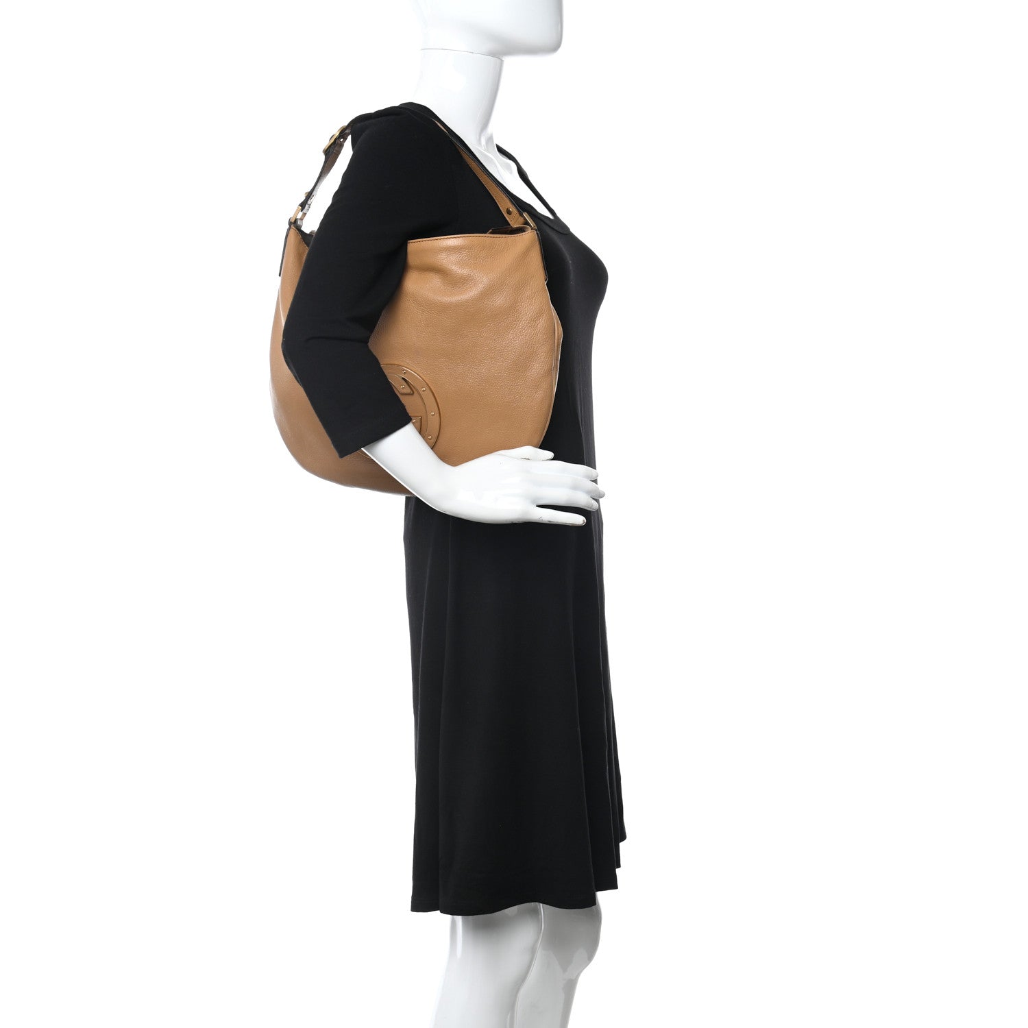 Gucci Calfskin Small Blondie Hobo Light Beige 2 of 12
