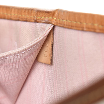 Louis Vuitton Damier Azur Neo Neverfull MM Rose Ballerine 7 of 20