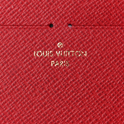 Louis Vuitton Calfskin Felicie Card Holder Insert Cherry 6 of 7