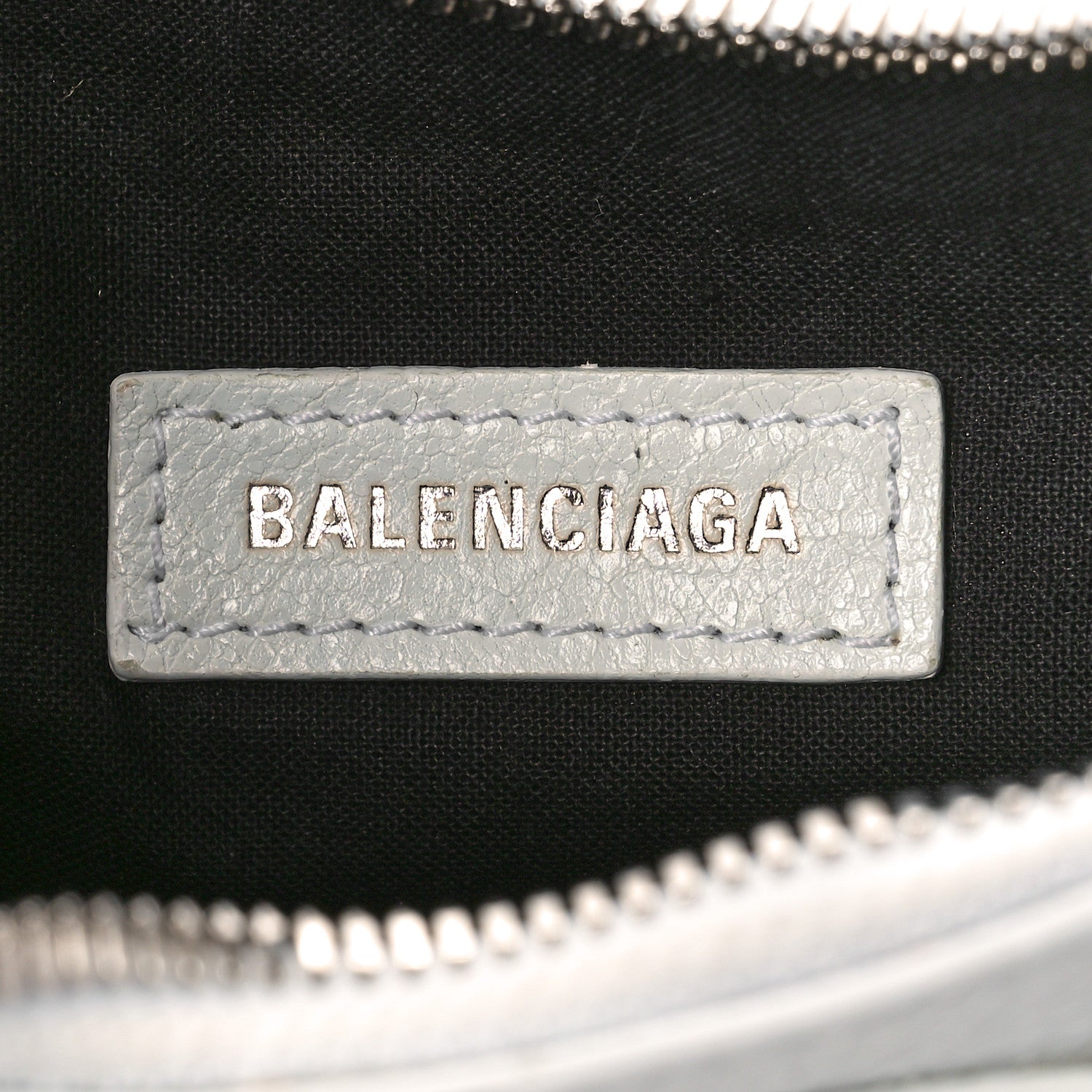 Balenciaga Agneau Arena Crystal Le Cagole Shoulder Bag XS Optic White 8 of 11