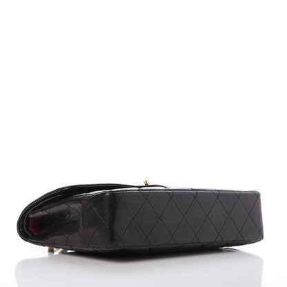 Chanel Lambskin Quilted Medium Double Flap Black 5 of 17