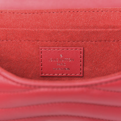 Louis Vuitton Calfskin New Wave Chain PM Scarlet 6 of 10