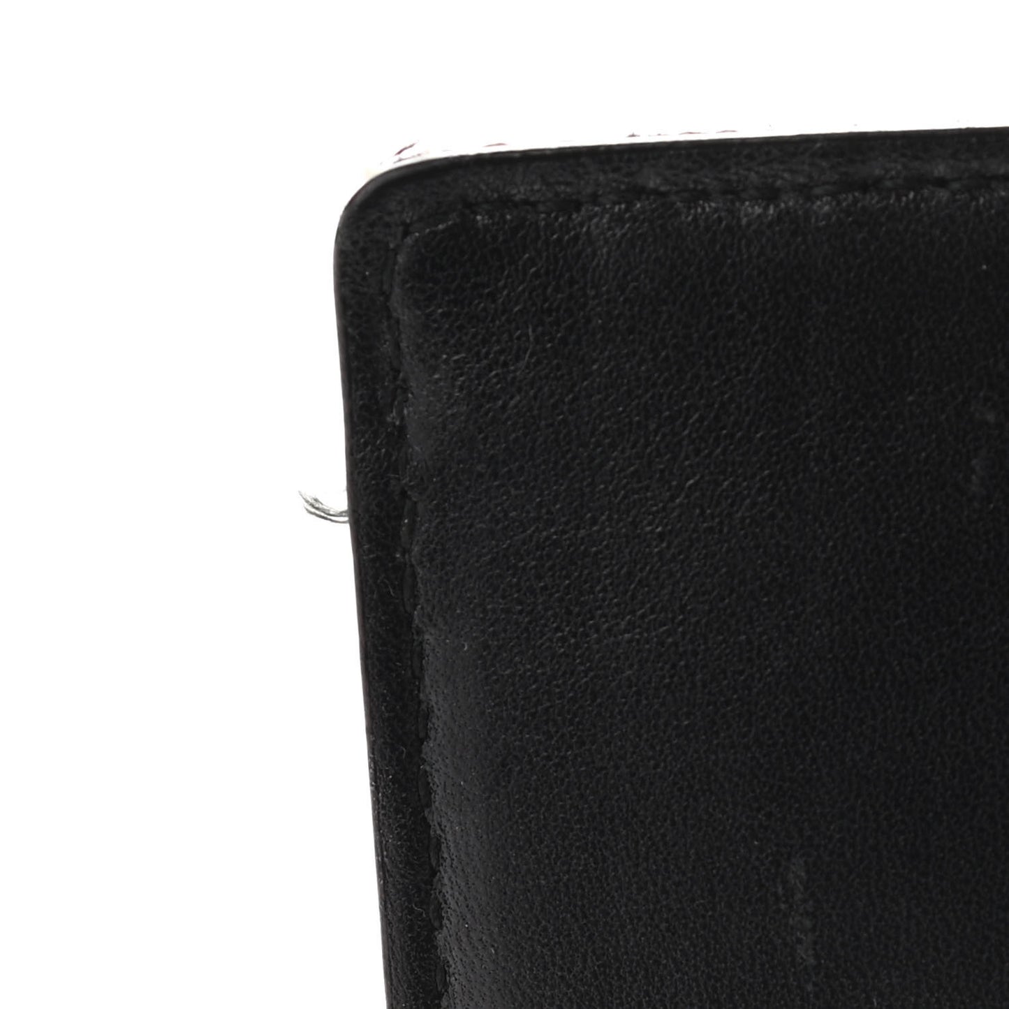 Tweed Embellished Diorama Flap Bag Black White