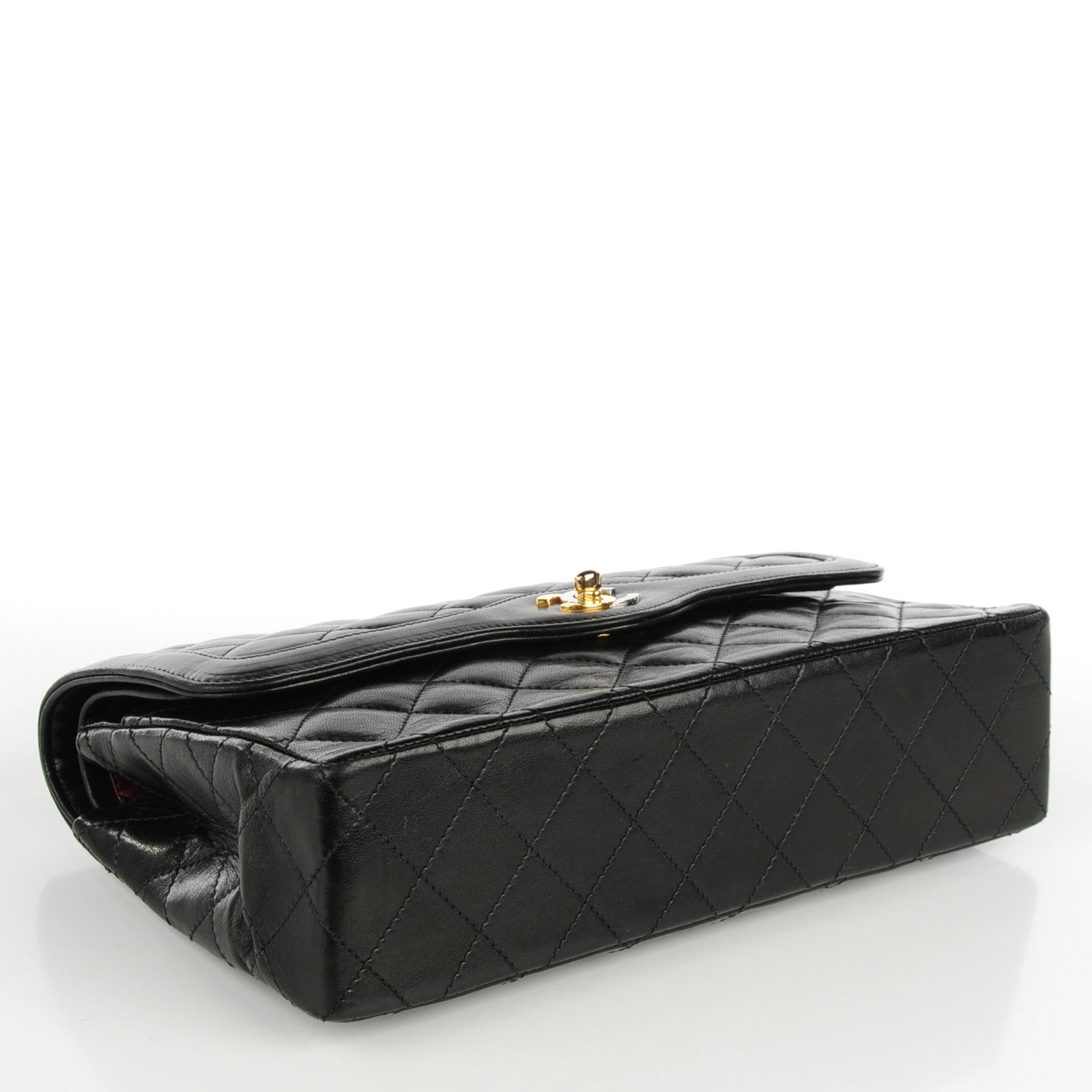 Chanel Lambskin Medium Double Flap Black 4 of 10