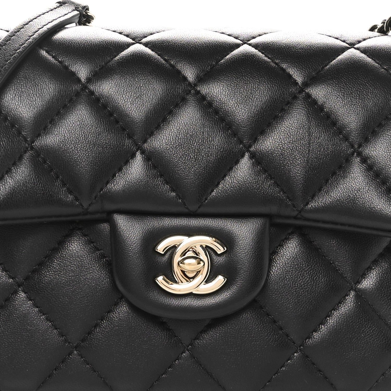 Chanel Lambskin Quilted Small My Precious Flap Black 8 of 11