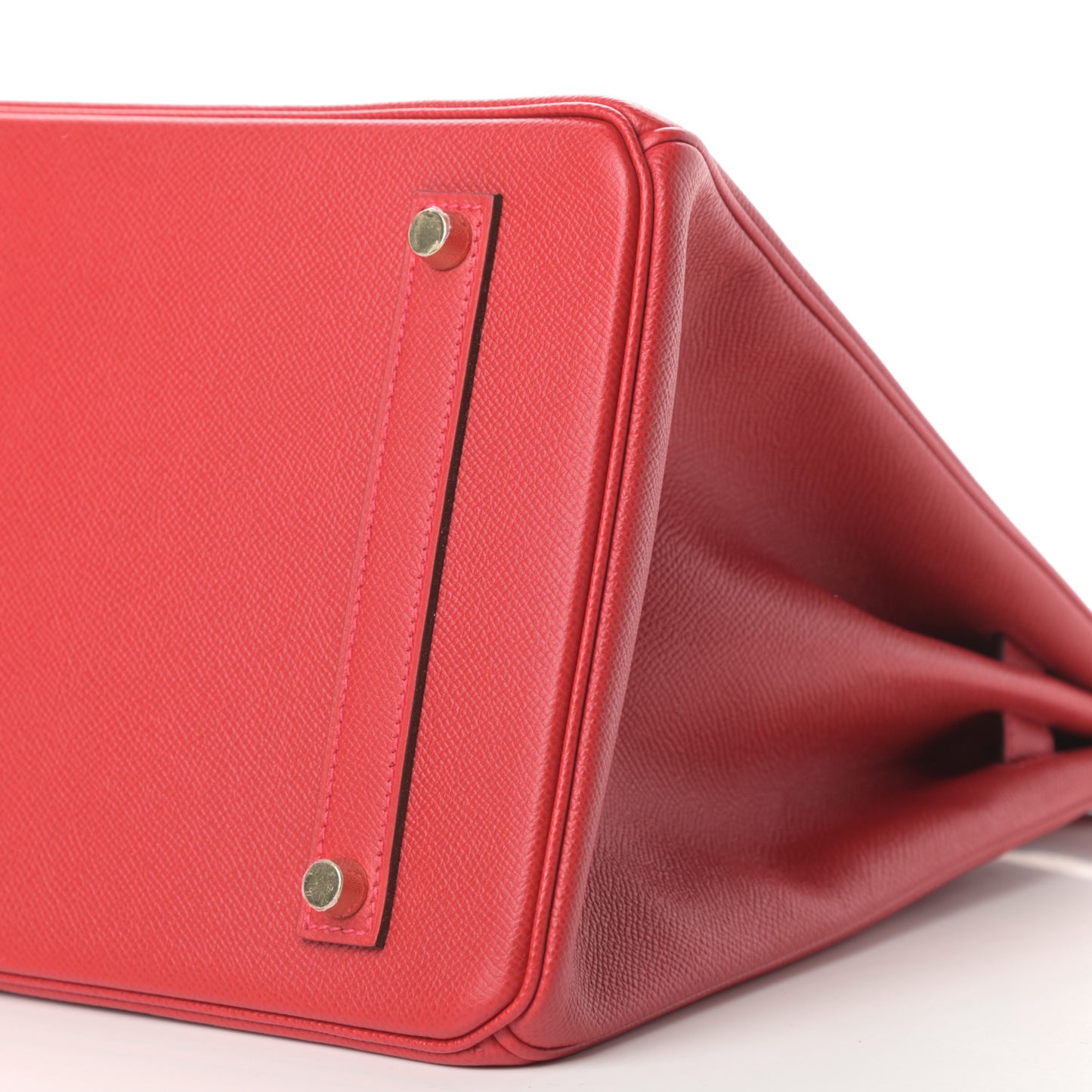 Epsom Birkin 35 Rouge Casaque