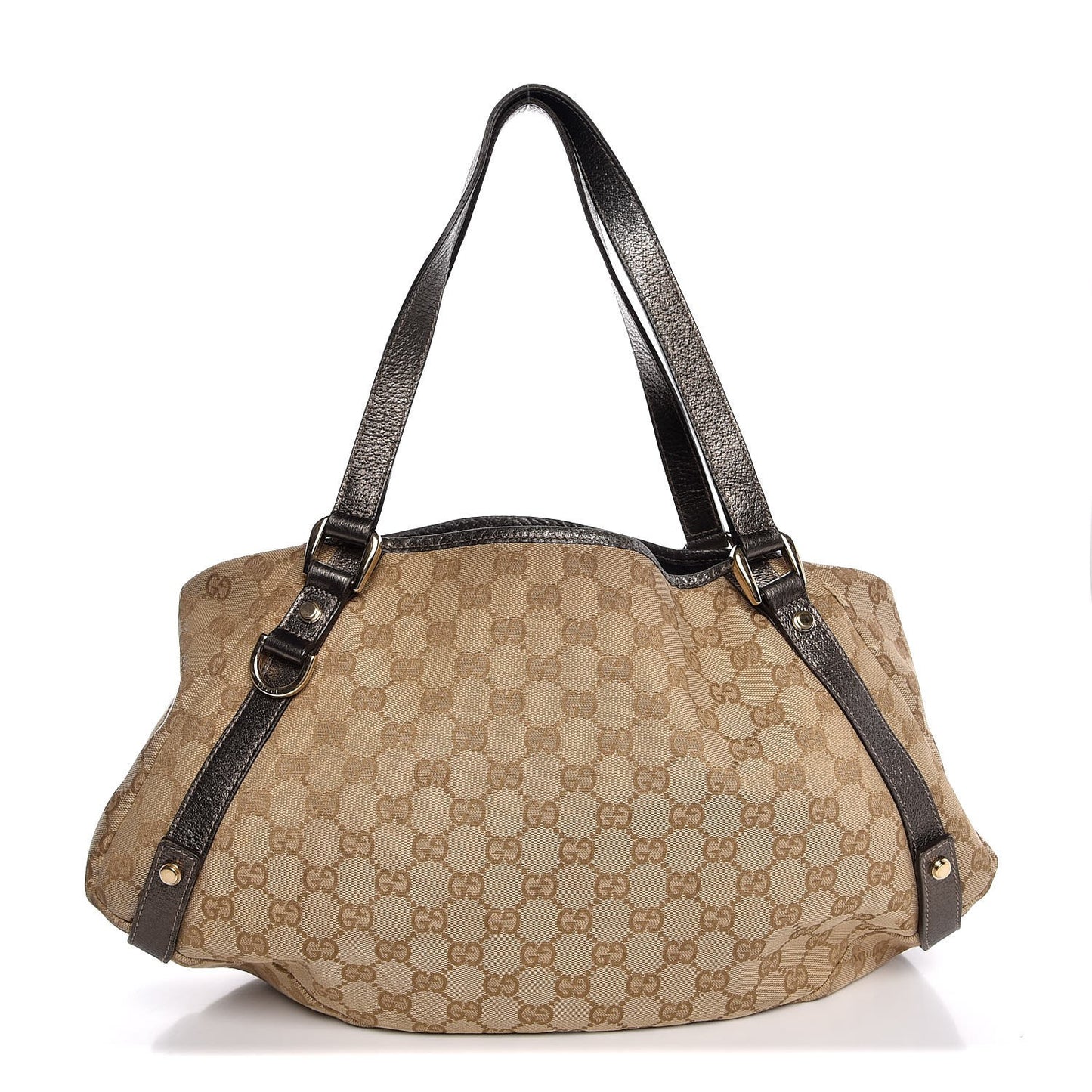 Monogram Medium Abbey Shoulder Bag Metallic