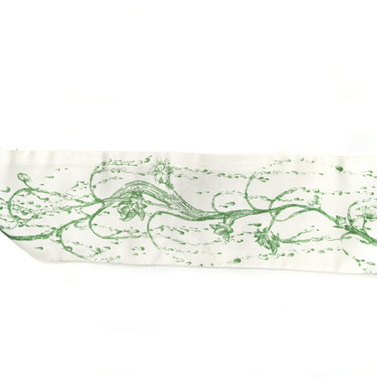 Christian Dior Silk ABCDior "P" Mitzah Scarf Vert 3 of 4