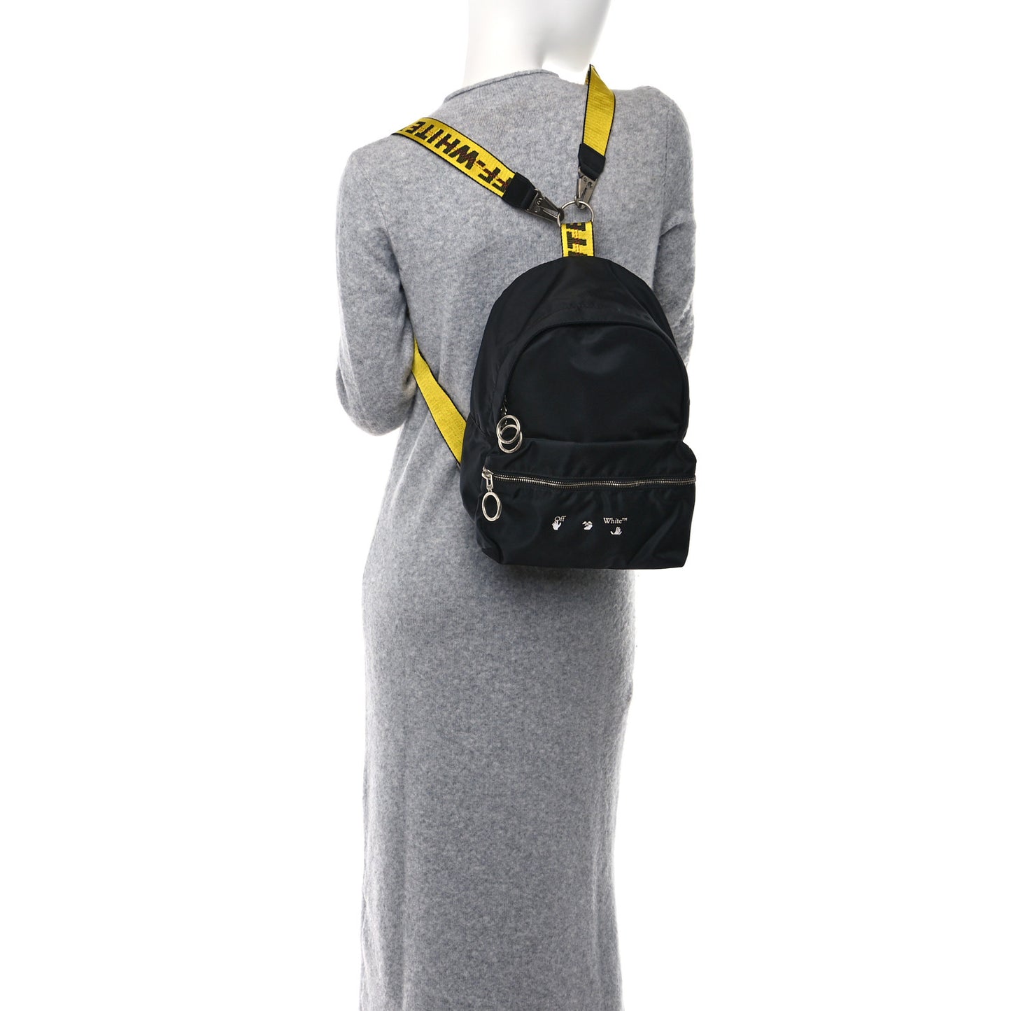 Nylon Mini Icon Backpack Black