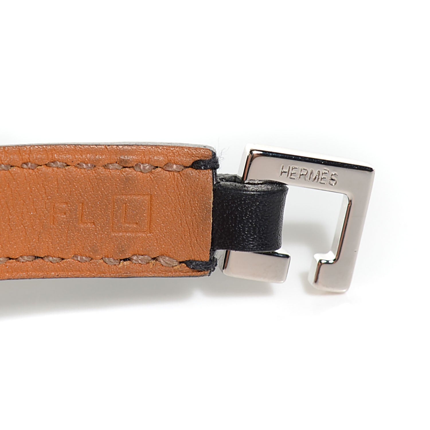 Hermes Chamonix Rivale Double Tour Bracelet S Black 6 of 8
