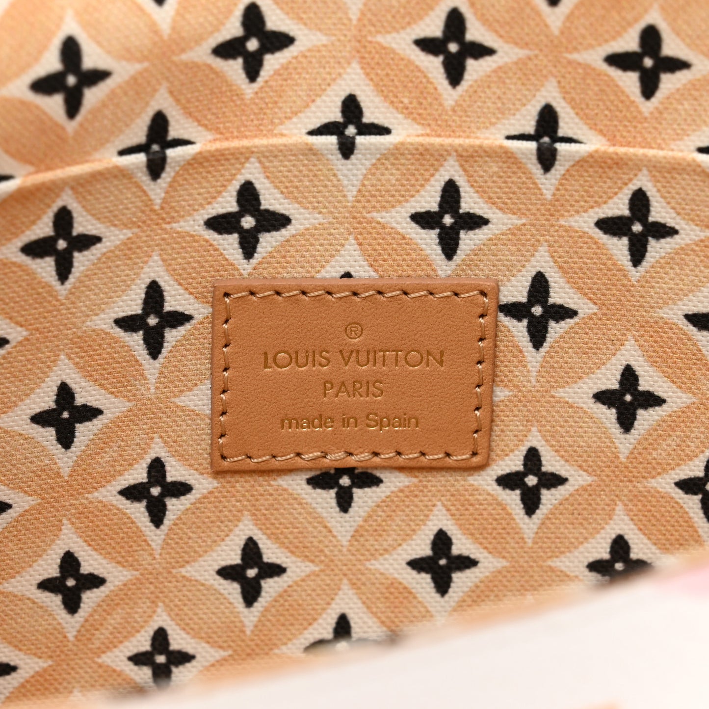 Monogram Giant By The Pool 2.0 Felicie Pochette Chain Wallet Beige