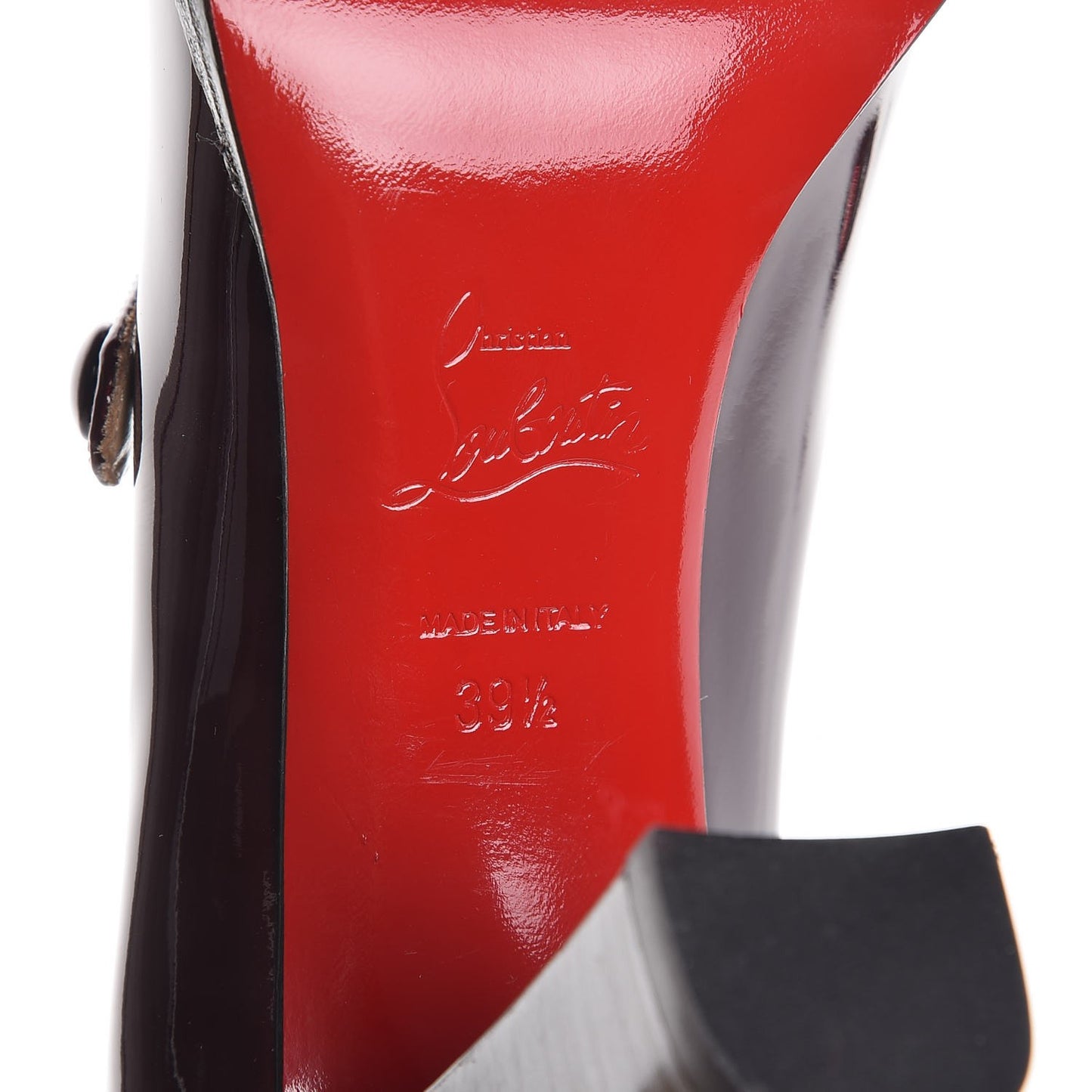 Metallic Patent Top Street 85 Mary Jane Pumps 39.5 Orthodoxe
