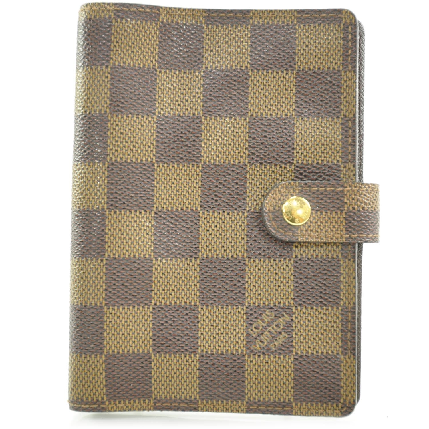 Louis Vuitton Damier Ebene Small Ring Agenda 1 of 8