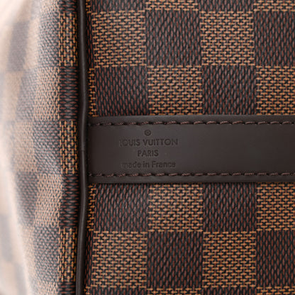 Louis Vuitton Damier Ebene Speedy Bandouliere 25 11 of 17