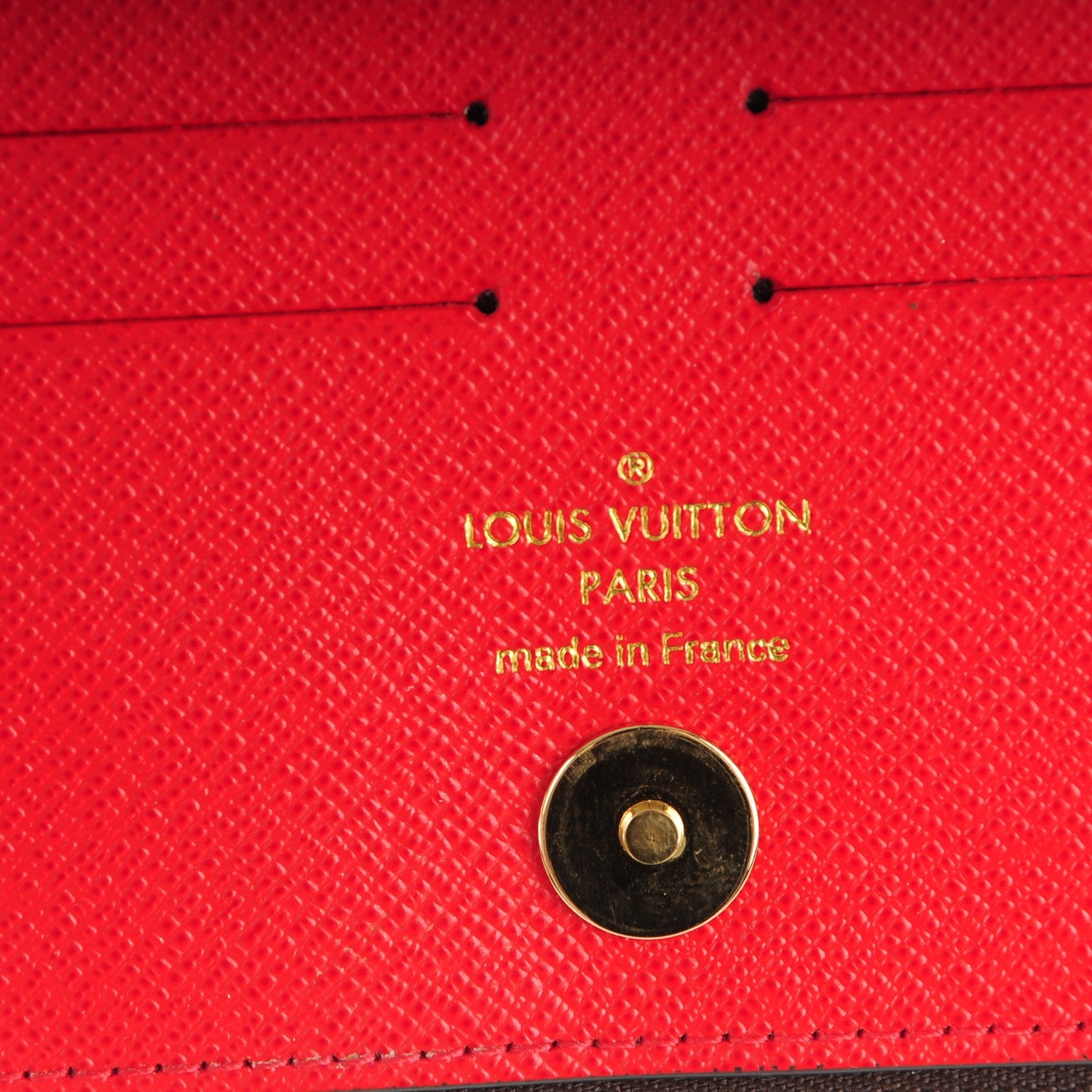Louis Vuitton Monogram Adele Wallet Coquelicot 6 of 7