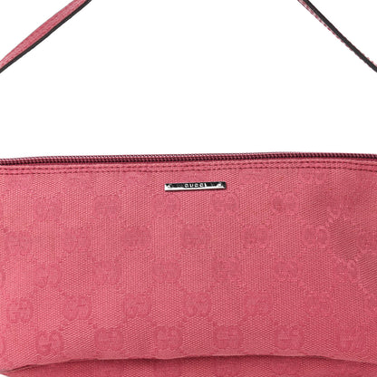 Gucci Monogram Boat Pochette Fuchsia 10 of 10