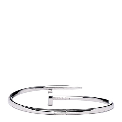 Cartier 18K White Gold Juste Un Clou Bracelet 18 3 of 5