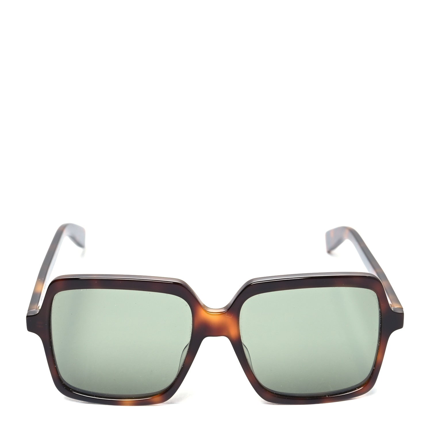Saint Laurent Oversized SL174 Sunglasses Tortoise 2 of 8