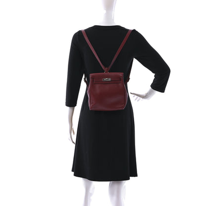 Hermes Gulliver Kelly Ado 20 PM Backpack Rouge H 2 of 10