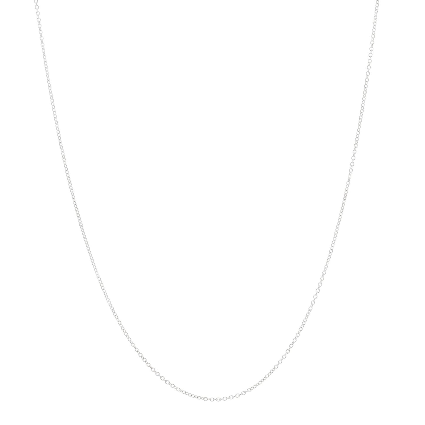Sterling Silver Chain Necklace 16"
