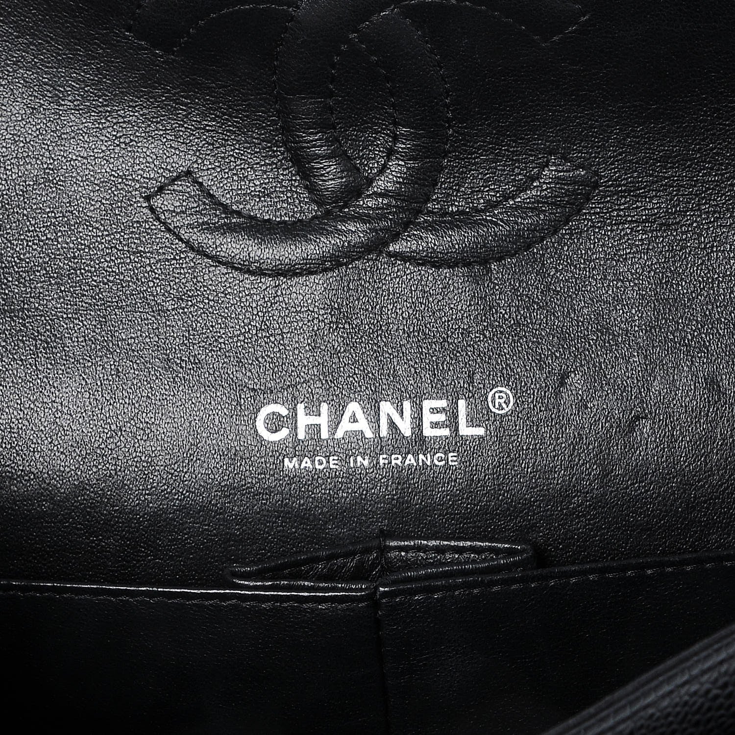 Chanel Caviar Quilted Medium Double Flap Black 7 of 9