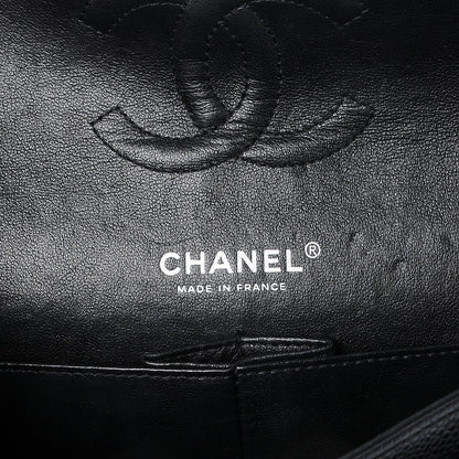 Chanel Caviar Quilted Medium Double Flap Black 7 of 9