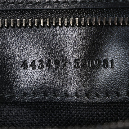 Gucci Calfskin Matelasse Monochrome Small GG Marmont Shoulder Bag Black 7 of 13