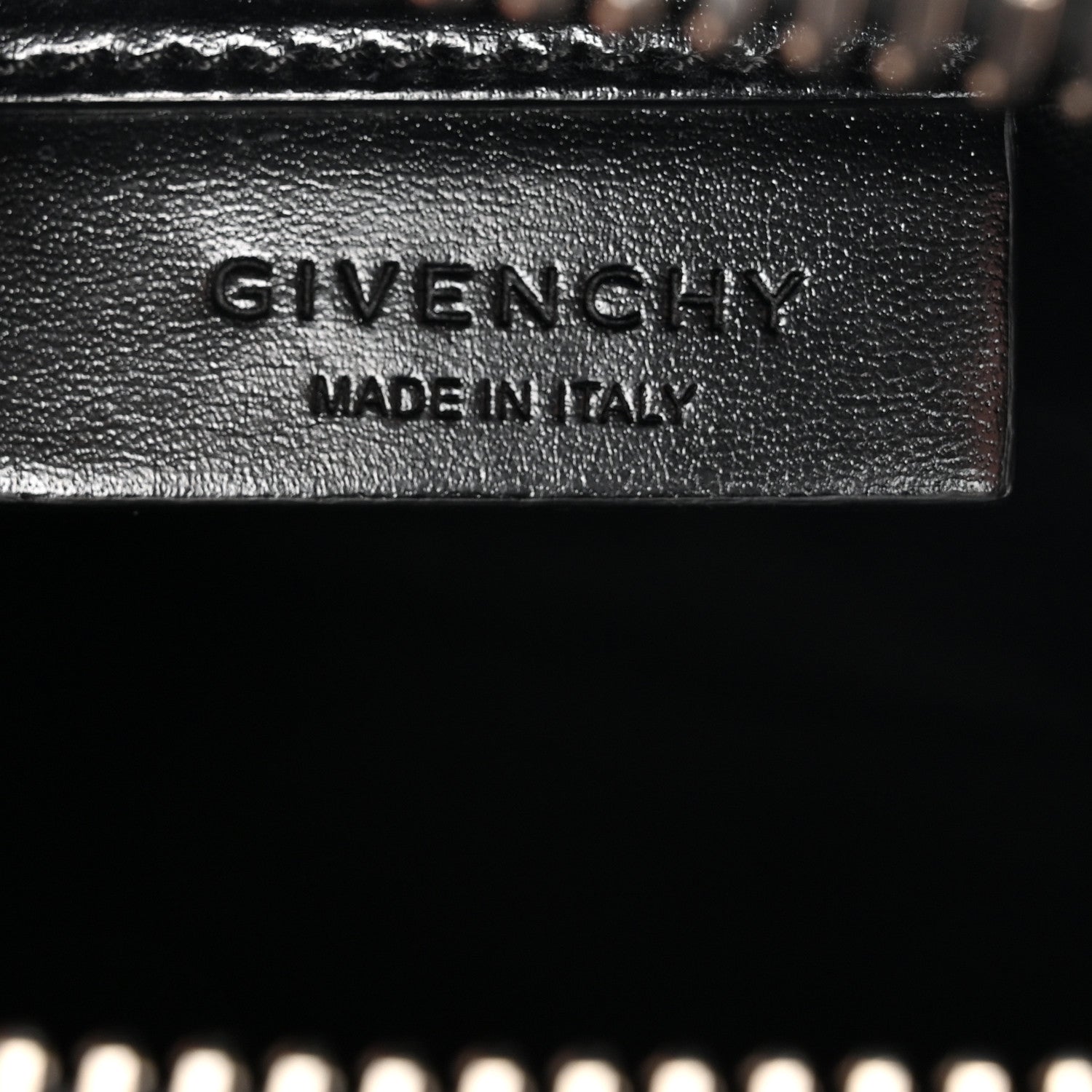 Givenchy Shiny Lord Calfskin Mini Antigona Black 6 of 11