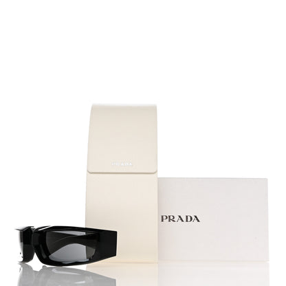 Prada Acetate Runway Sunglasses SPR 25Y Black 8 of 8
