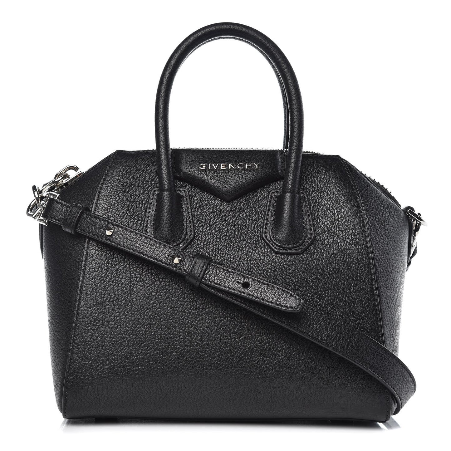 Sugar Goatskin Mini Antigona Black