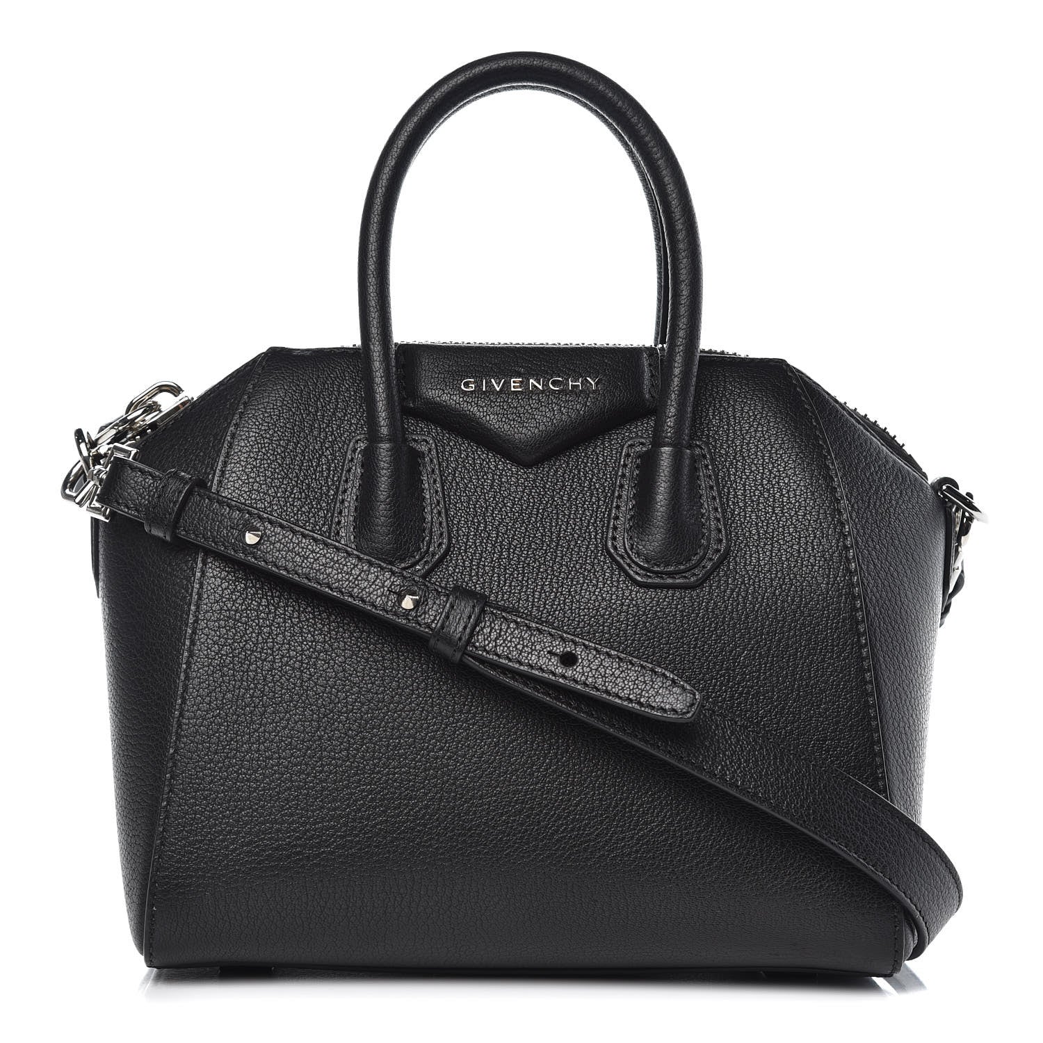 Givenchy Sugar Goatskin Mini Antigona Black 1 of 13