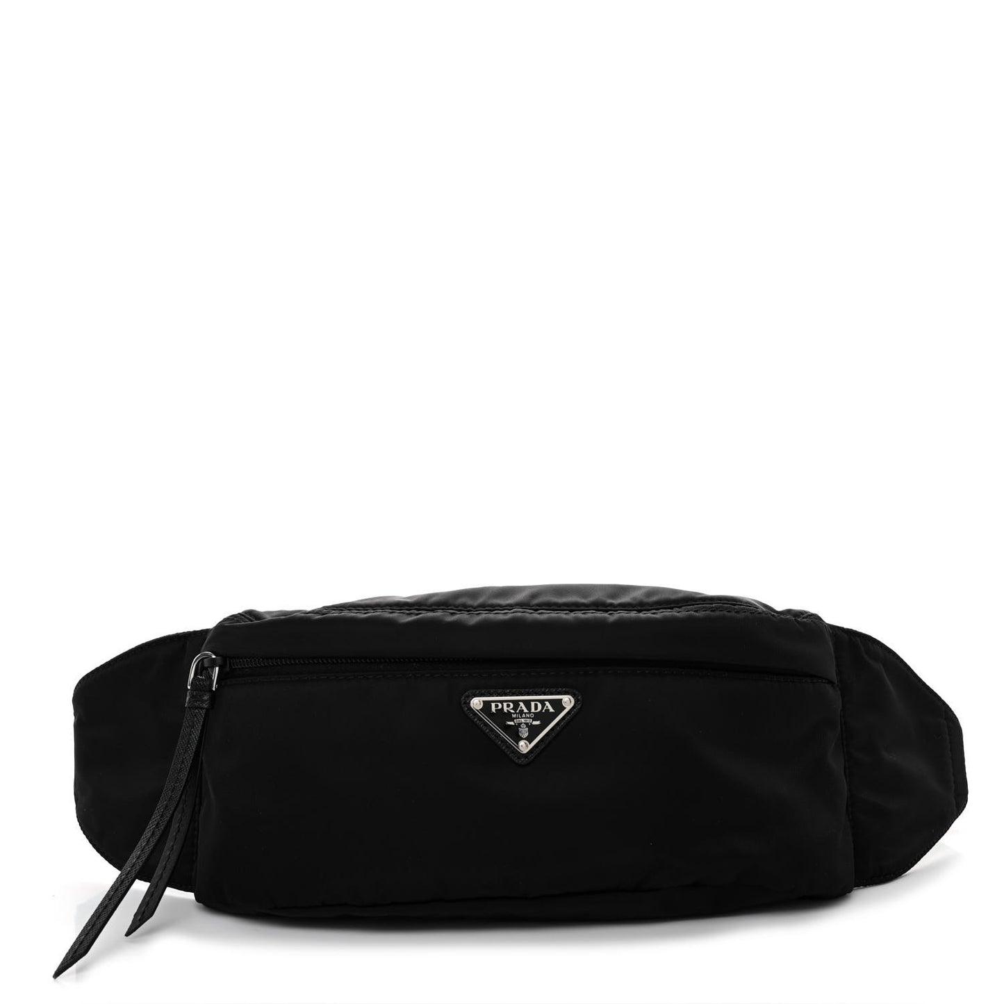 Re-Nylon Saffiano Belt Bag Black
