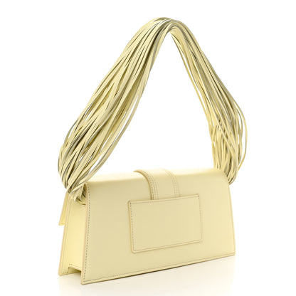 Jacquemus Smooth Calfskin Le Bambino Long Ficiu Light Yellow 3 of 11