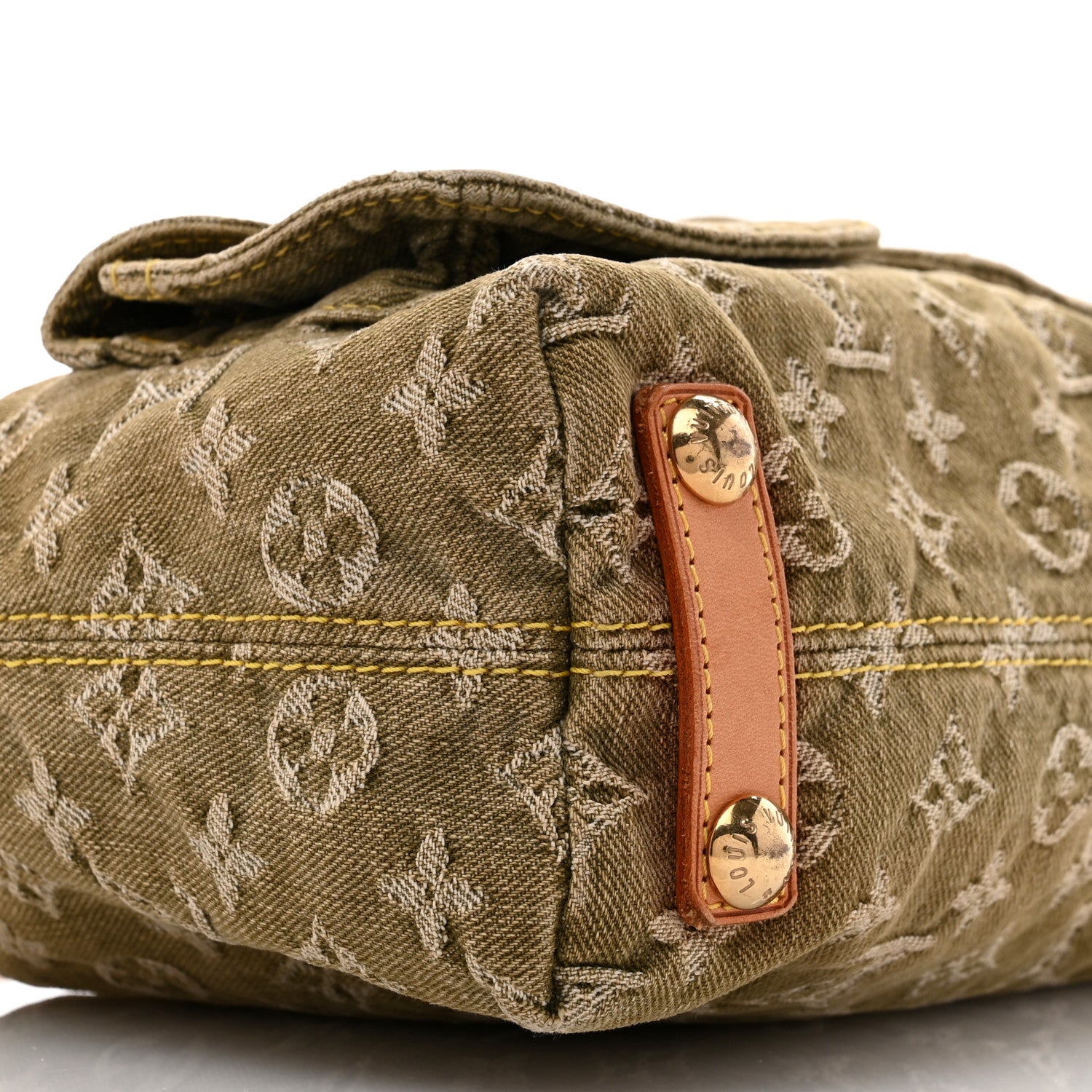 Louis Vuitton Monogram Denim Baggy PM Lichen 8 of 12