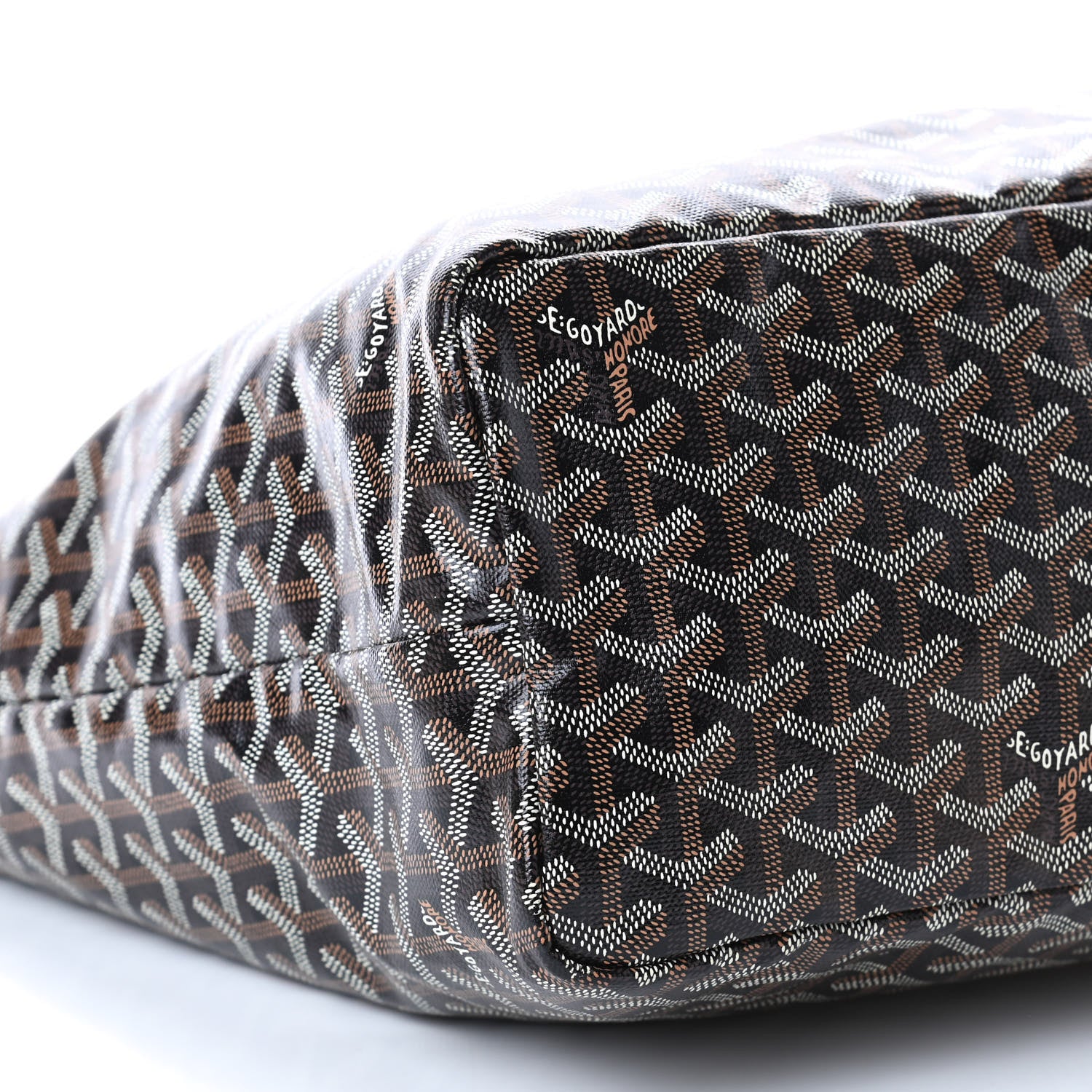 Goyard Goyardine Saint Louis PM Black Gold 10 of 17