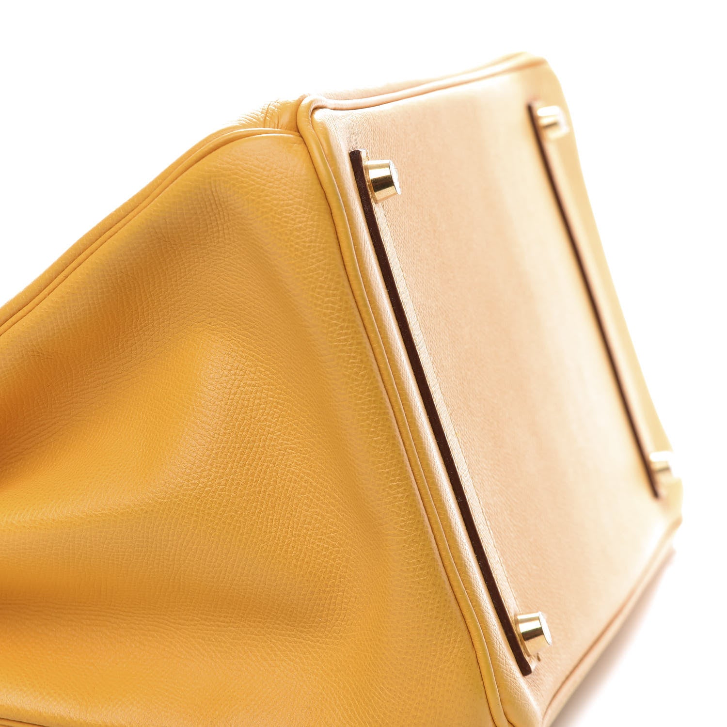 Hermes Epsom Birkin 35 Jaune Ambre 8 of 34