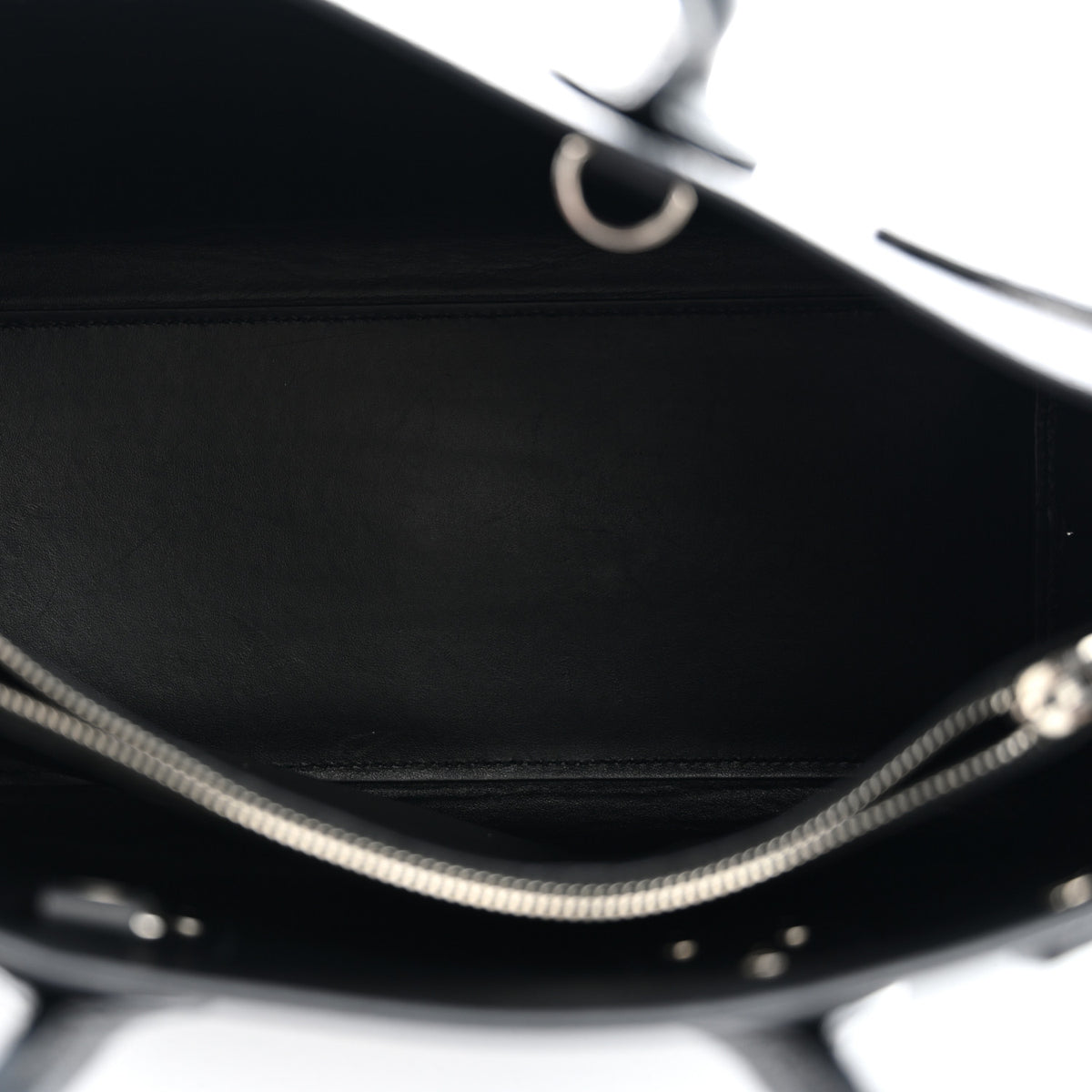 Saint Laurent Grained Calfskin Small Sac De Jour Black 5 of 12