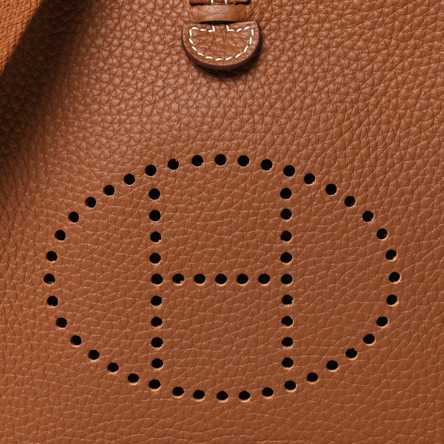 Hermes Taurillon Clemence Evelyne TPM Gold 8 of 11